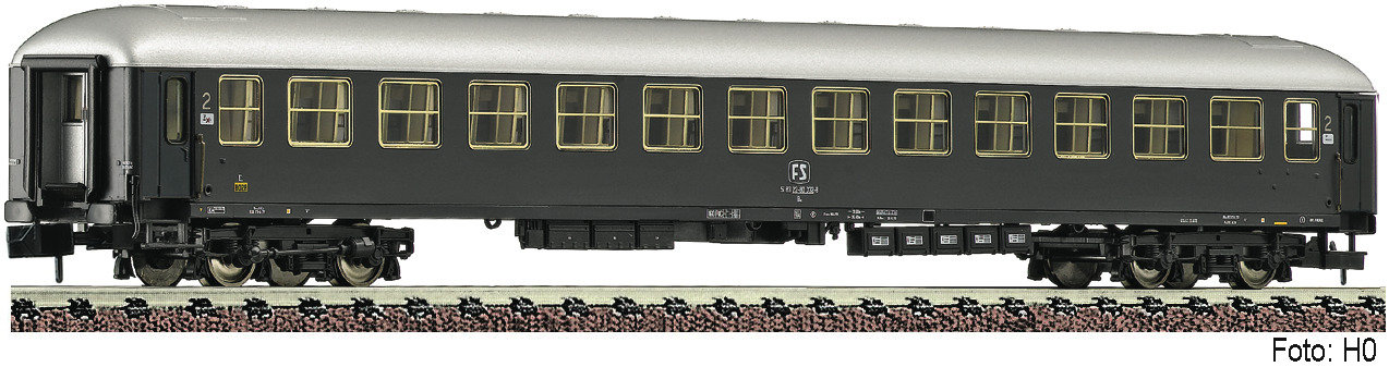 FLEISCHMANN 863961 Spur N  UIC-X Reisezugwagen 2.Kl.! gra