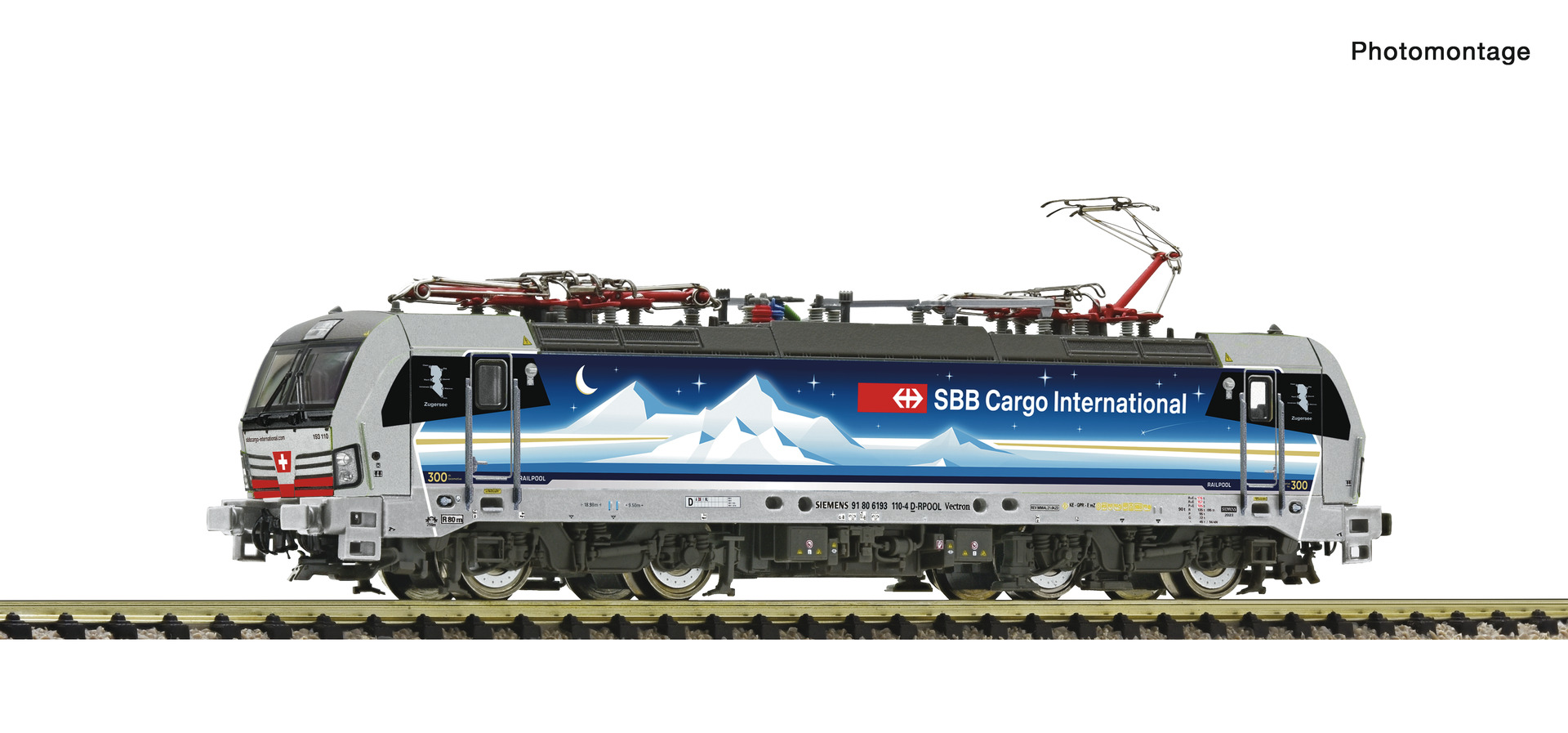 FLEISCHMANN 7560027 Spur N  E-Lok 193 110-4! SBB CI   229,9