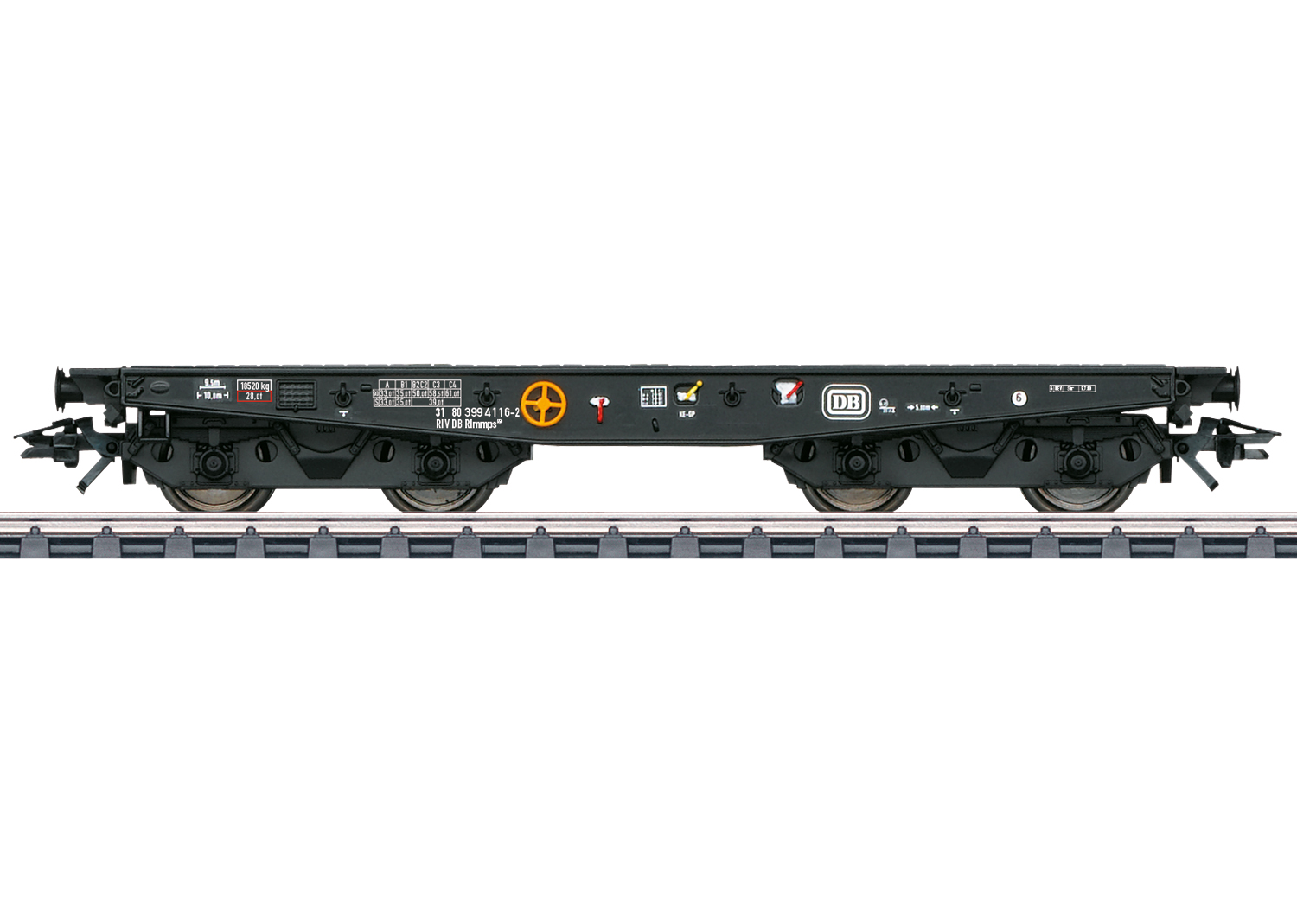 Märklin 48757 Spur H0  Schwerlast-Flachwagen Rlmmps 6554,99