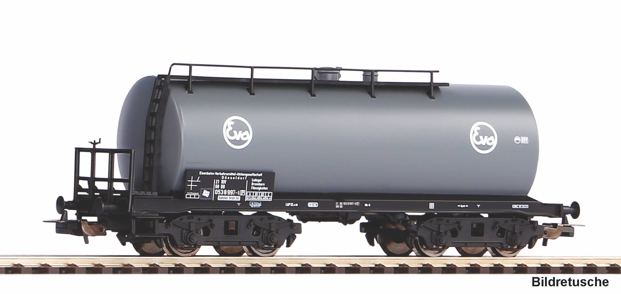 PIKO 24551 Spur H0  Kesselwagen EVA DB IV ohne Brems40