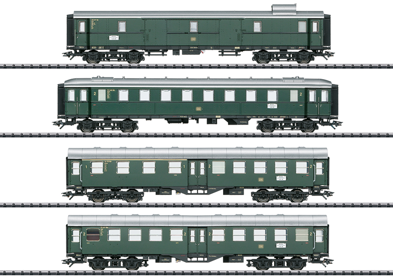 Trix 23507 H0 4 Personenwagen zu VT 92 5 Innenbeleuchtung