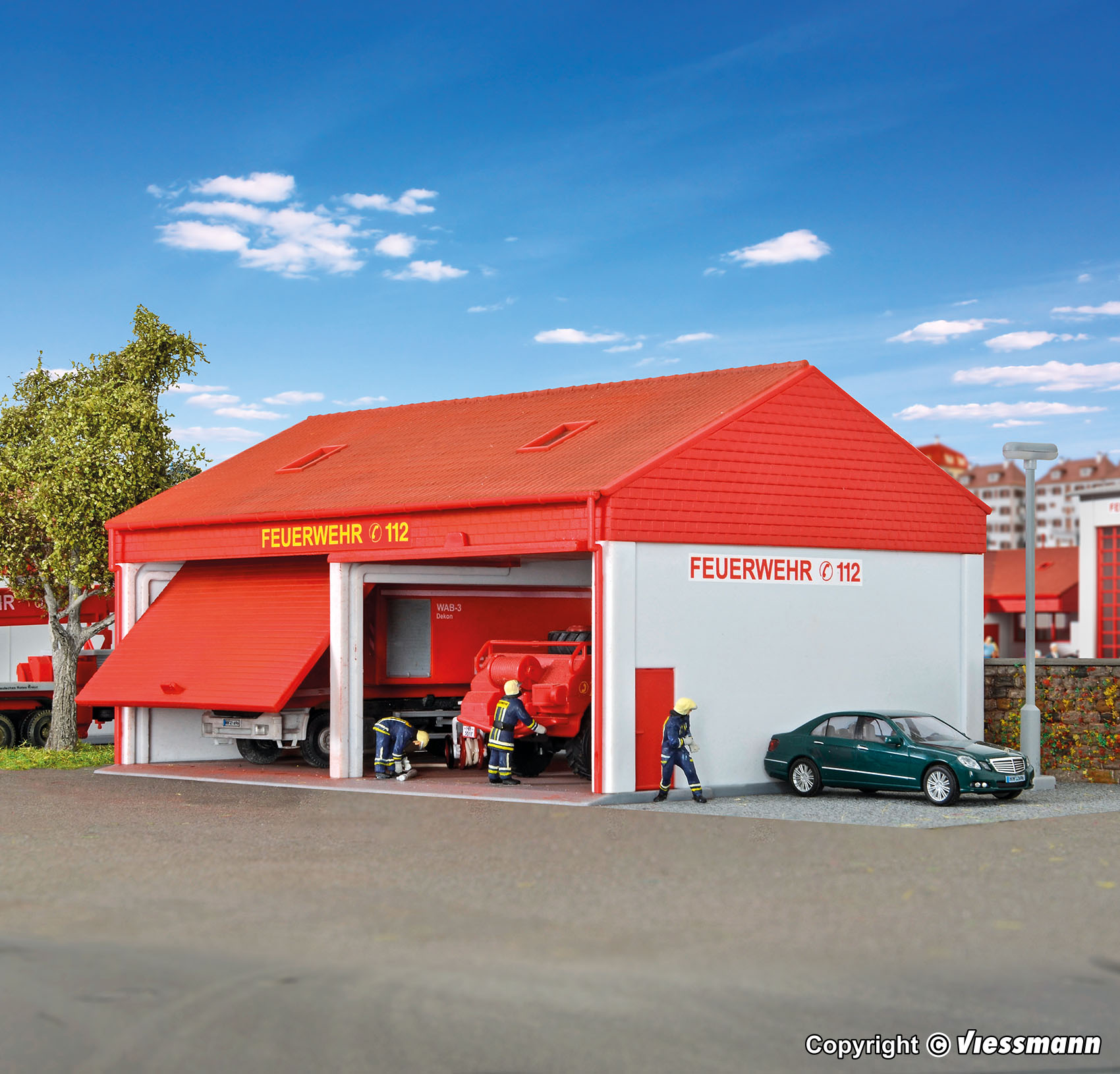 Kibri 38542 Spur H0 Kleine Feuerwehrgarage         28,95