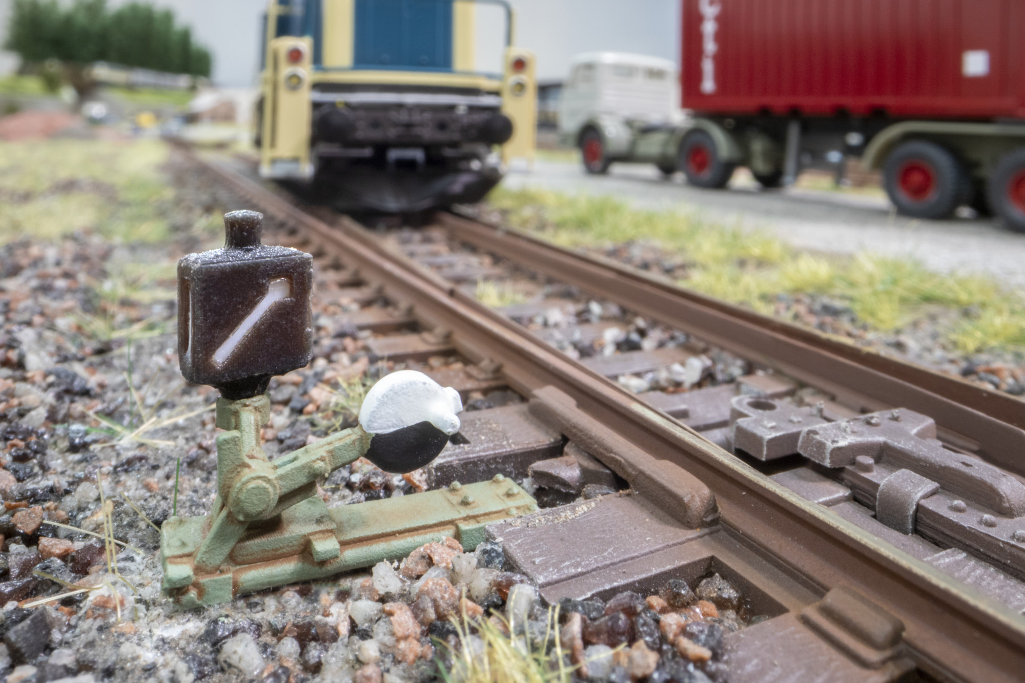 NOCH 13611 Spur H0 Stellhebel mit Weichenlaterne rec9,49