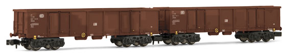 Arnold 6081 Spur N Set 2 Eaos der DB, gealtert