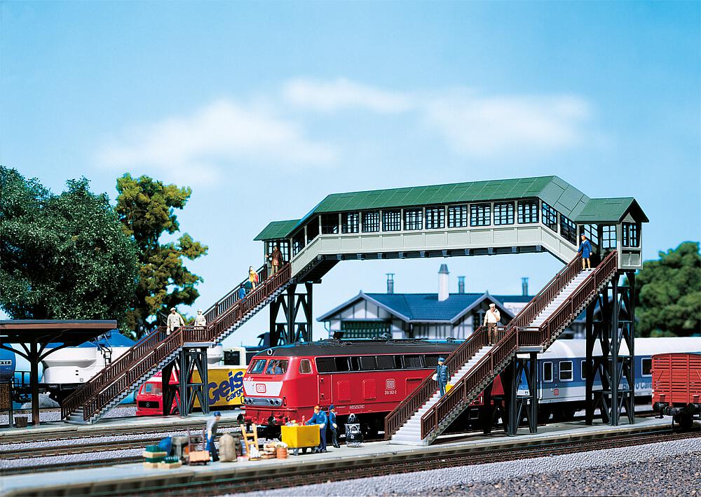 Faller 120198 Spur H0 Überdachte Fußgängerbrücke          37