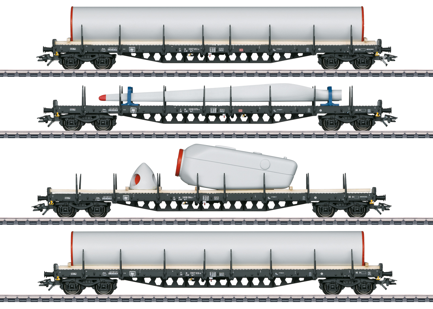 Märklin 47134 H0 Güterwagen-Set DB Windkraft NH2022 MHI #ey