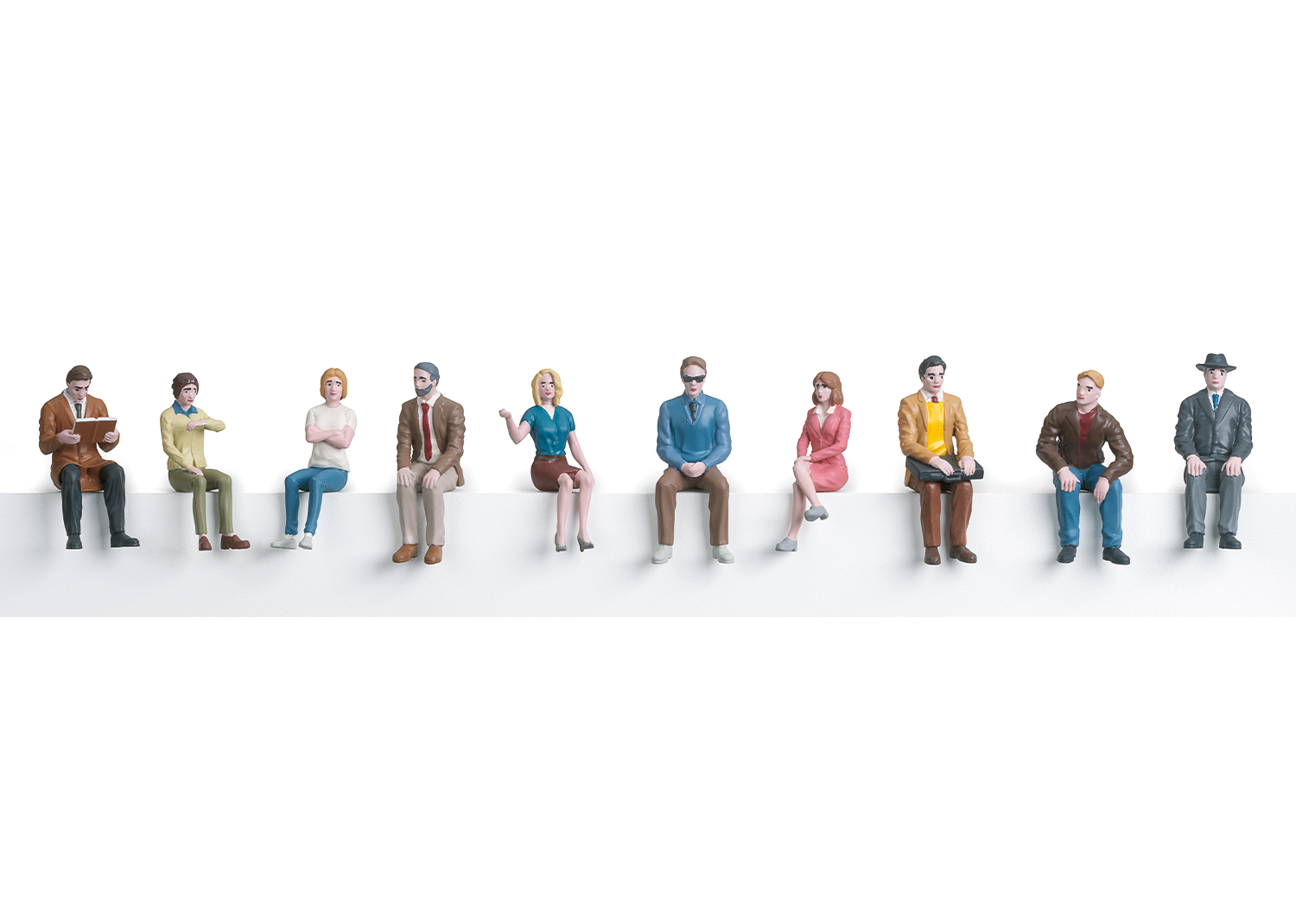 Märklin 56409 Spur 1  Figurengruppe sitzende Reisende 109