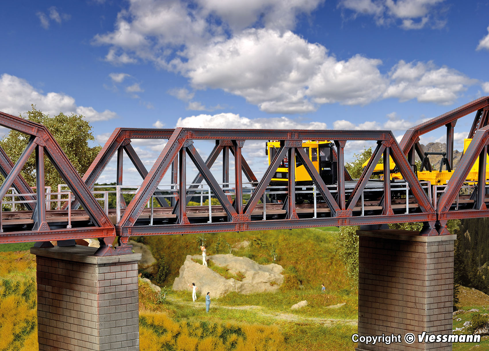 Kibri 39701 Spur H0 Stahl-Vorflutbruecke eingl     36,5