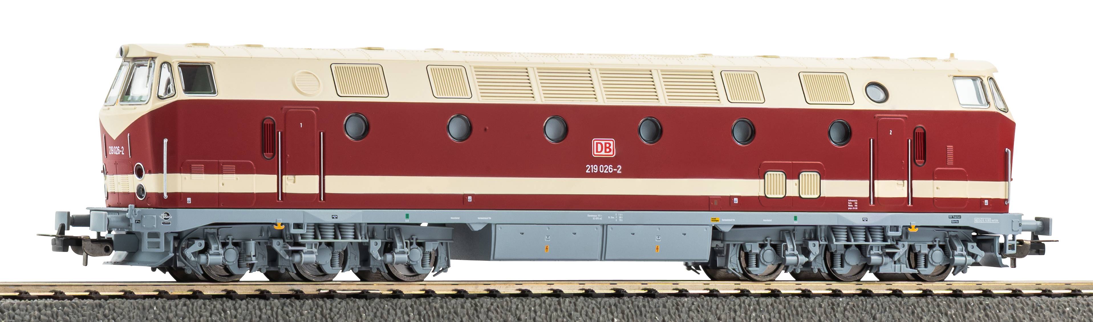 PIKO 52122 Spur H0  Sound-Diesellok BR 219 DB AG V, 265