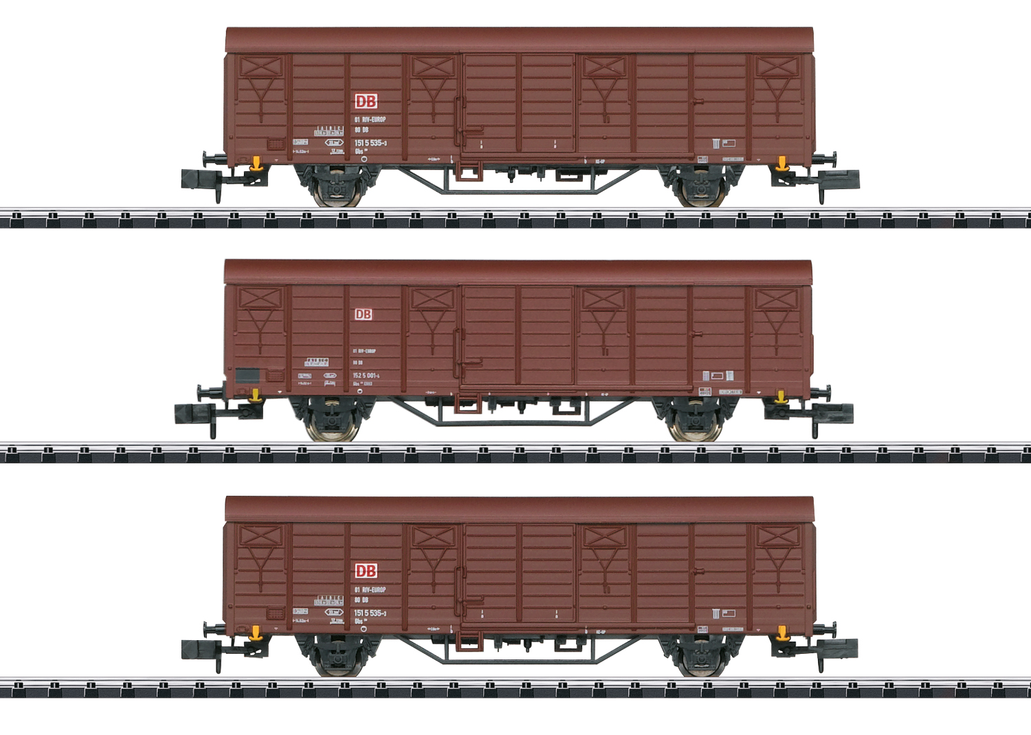 Spur N Güterwagen-Set Gbs 258 DB AG  p.VNH202001[UVP 119   ]