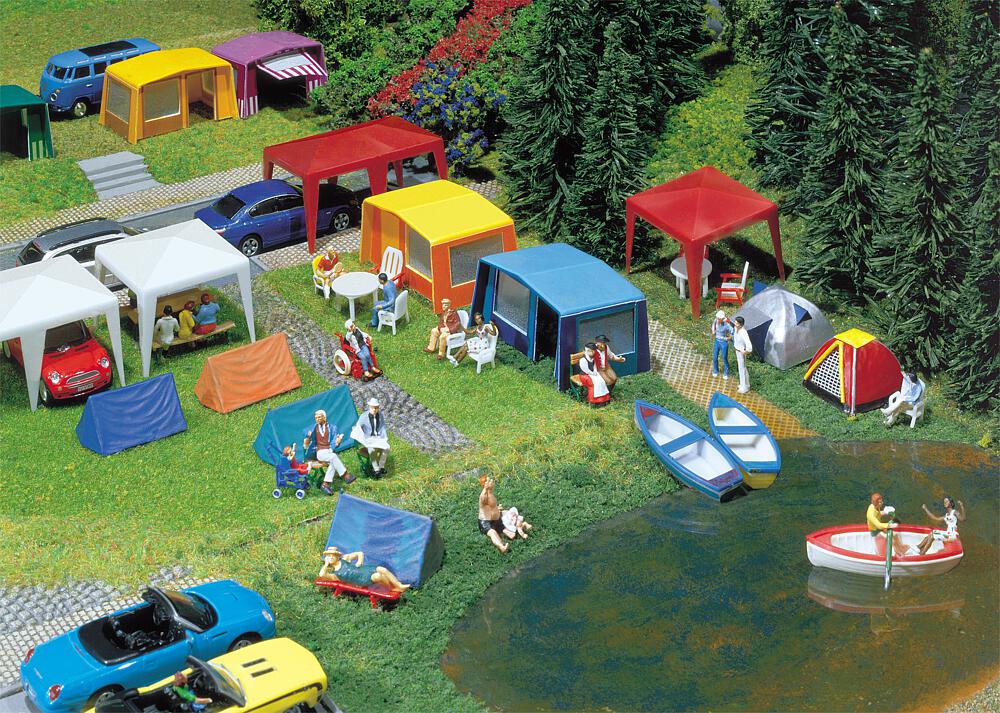 Faller 130504 Spur H0 Camping-Zelte-Set          37,99