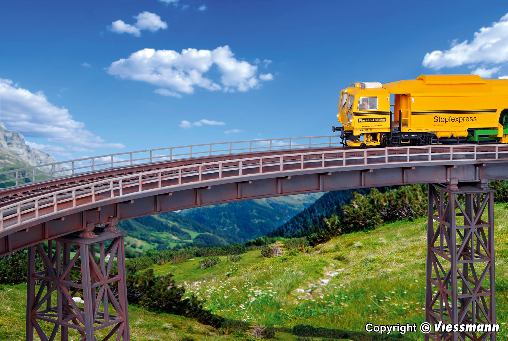 Kibri 39706 Spur H0 Stahltr.bruecke eingleis       28,95