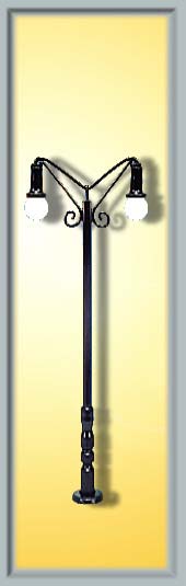 Viessmann 6015 Spur H0 Nostalgische L.zweifl. LED  22,5
