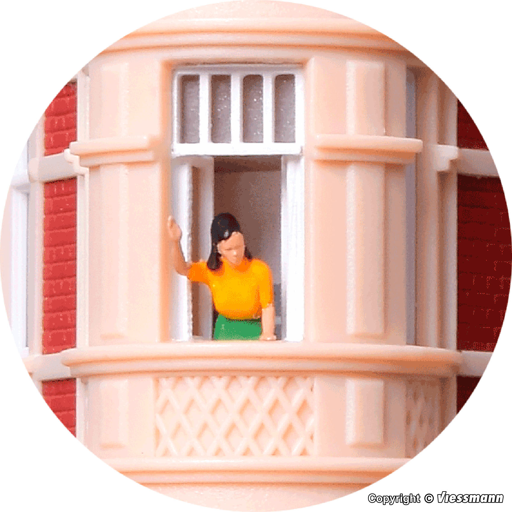Kibri 38295 Spur H0 Stadthaus mit Figur u. HBL     107,95