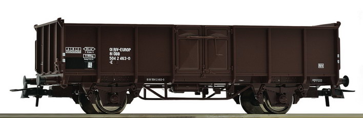 H0 Off. Güterwagen ÖBB, braun      Ep 4 braun NH###  013.90]