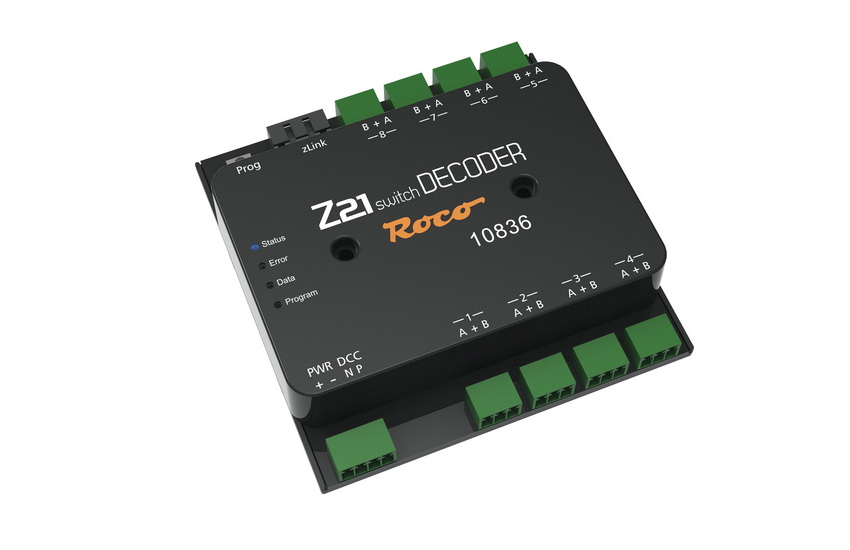ROCO 10836 Spur H0 Z21 switch DECODER                 89,9