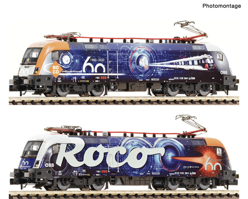 Fleischmann 781705  Spur N E-Lok 1116 199-1 60 Jahre Roco