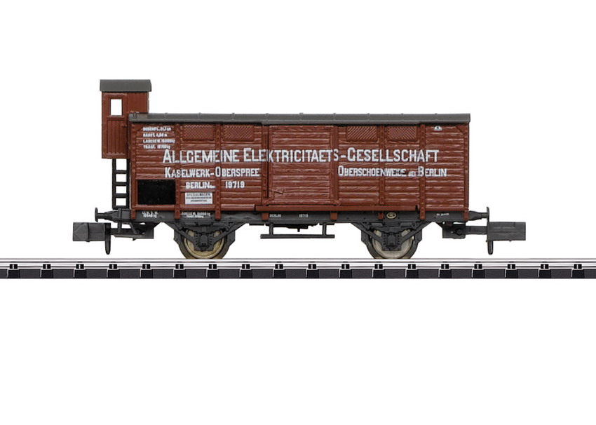 Minitrix 18924Spur N Trix Club gedeckter Güterwagen K.P.E.V.