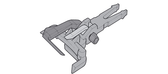 1x Kupplung aus Univ.-Kupplung Metallbügerr2(40395)