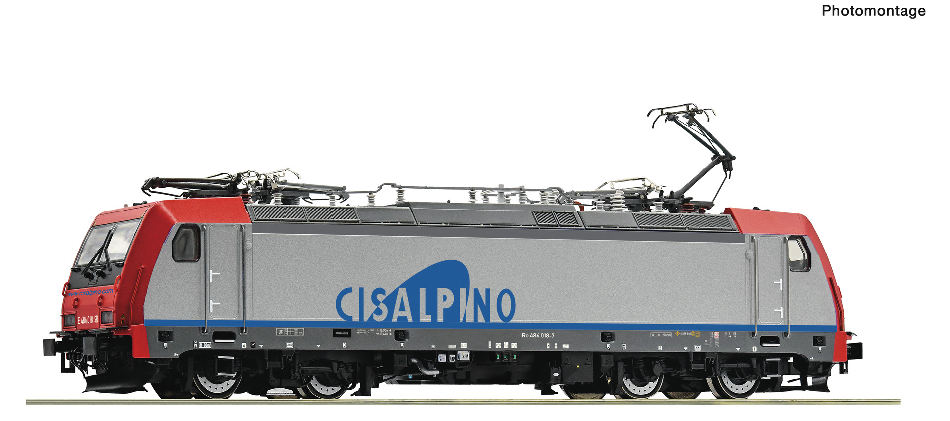 ROCO 7500031 E-Lok Re 484 Cisalpino SBB Ep 5          249,90