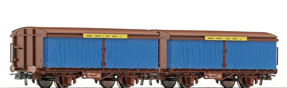 Roco 66054 Spur H0 Set 2 Blechtransportwagen NS Ep 4