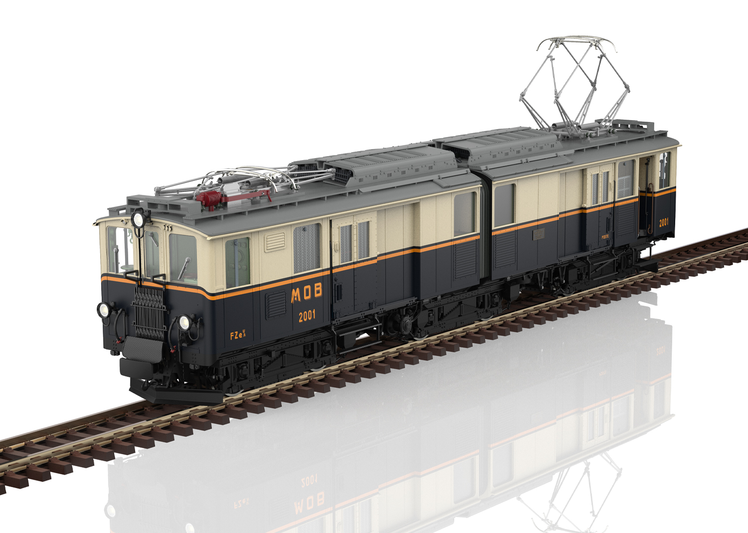 LGB 26662 Spur G Triebwagen FZe 6/6 MOB               3990