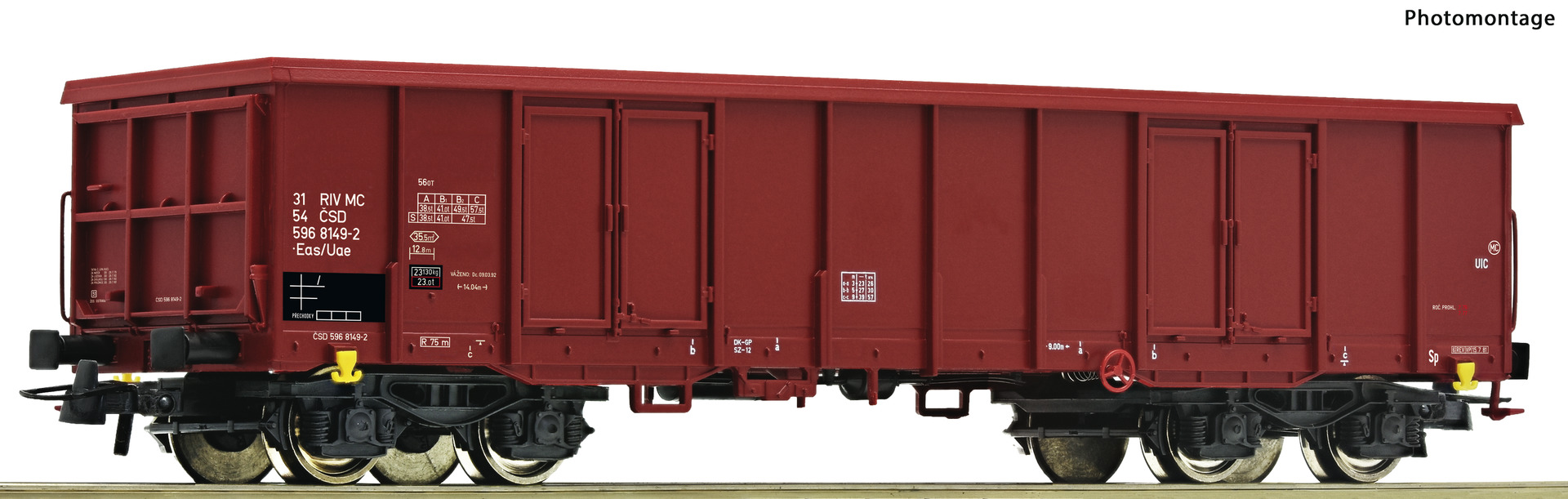 ROCO 6600004 Spur H0 Offener Güterwagen DC            37,9