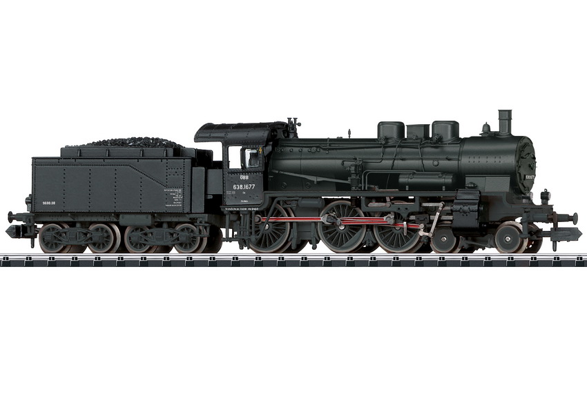 Minitrix 16387 Spur N Dampflokomotive Baureihe 638    439