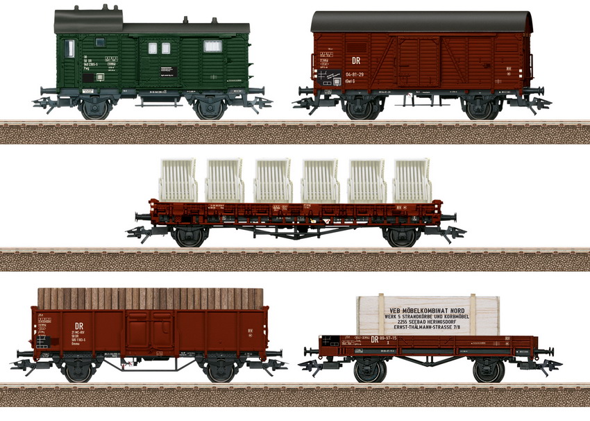 Trix 24075 Spur H0 Güterwagen-Set Seebad Heringsdo    199