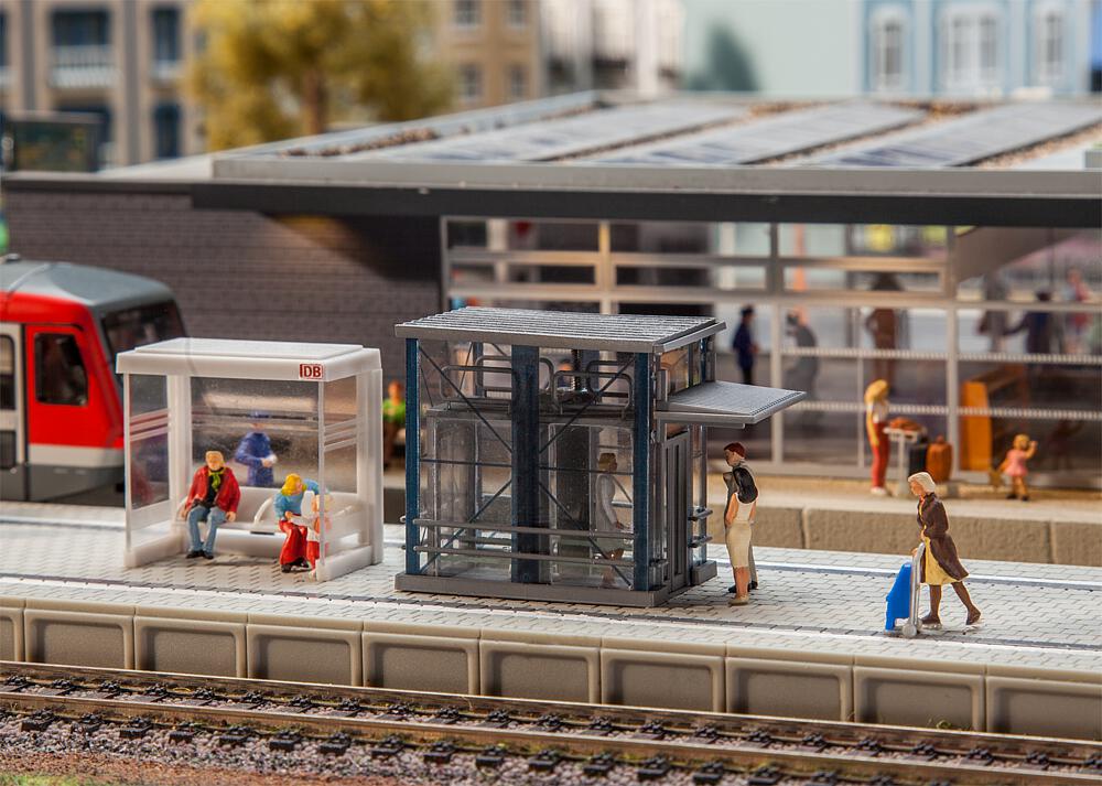 Faller 120297 Spur H0 Moderner Aufzug mit Antriebsteilen