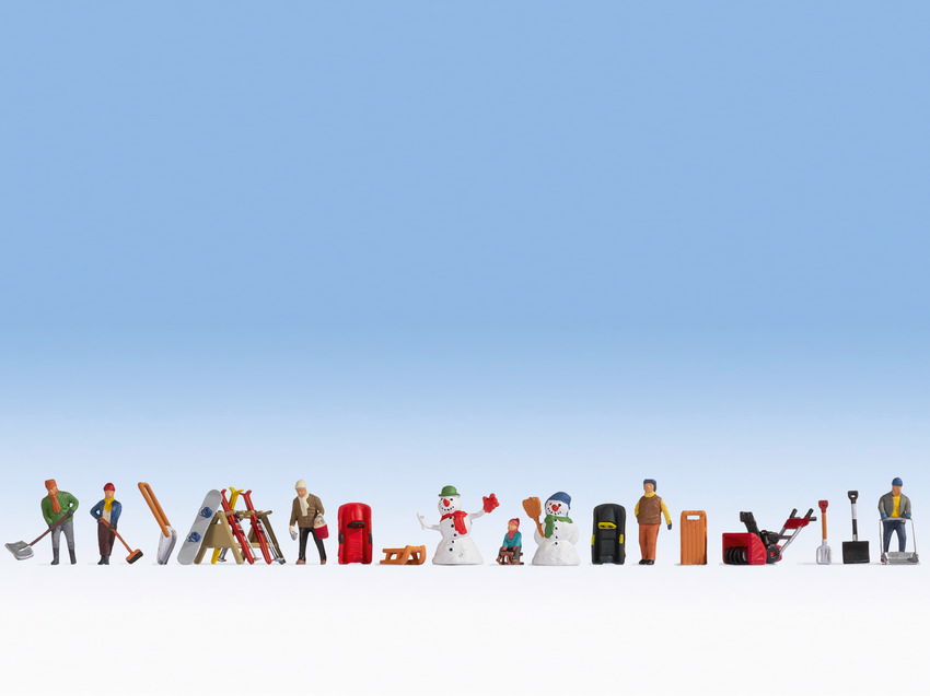 NOCH 16220 Spur  H0 Figuren-Themenwelt „Wintertag“  42,99