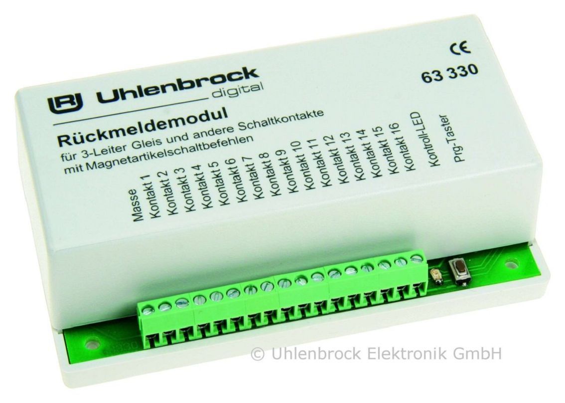Uhlenbrock  63330 LocoNet Rckmeldemodul 3-Leit       69.900