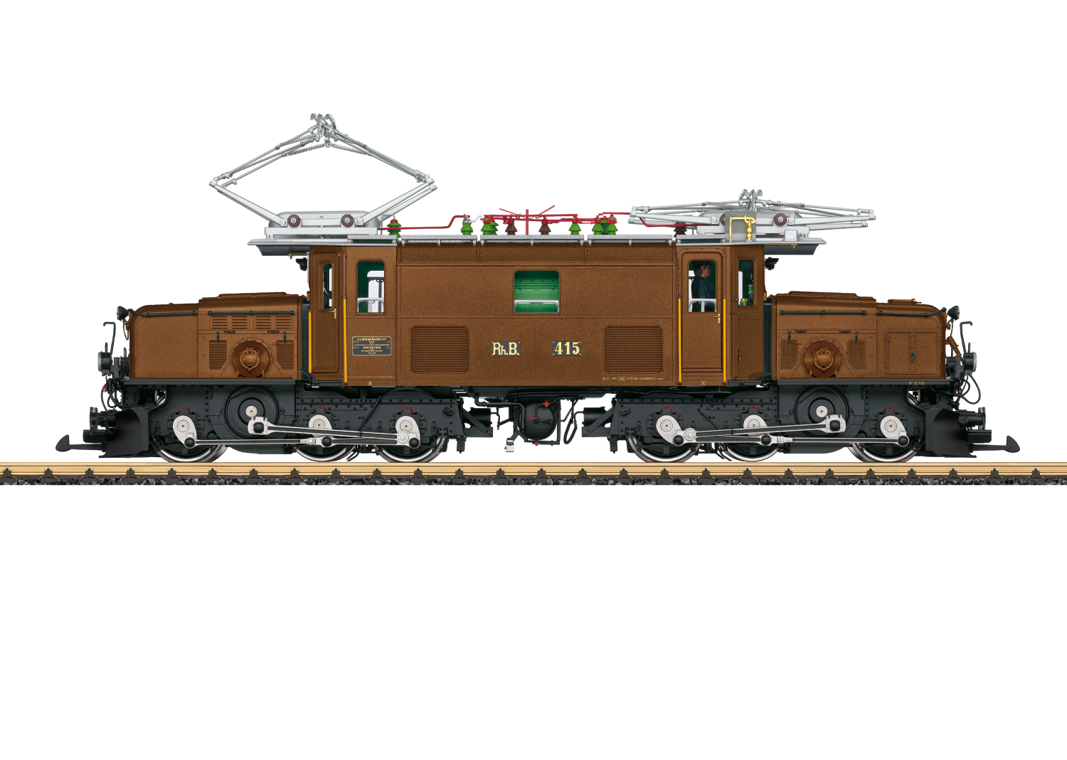 LGB 26606 Spur G E-Lok Ge 6/6 I RhB                   3990
