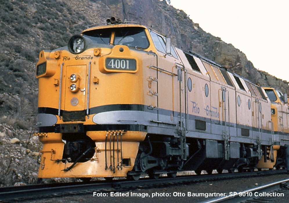 PIKO 97833 Spur H0 ~Sound-Diesellok ML 4001 D&RGW mo449