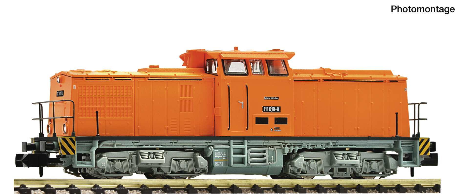 FLEISCHMANN 7360039 Spur N  Diesellok BR 111 DR DC