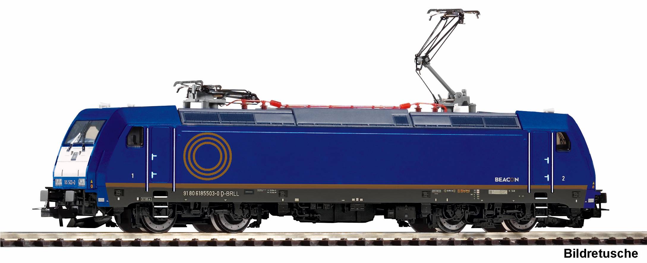 PIKO 57870 Spur H0  E-Lok BR 185 Beacon VI          122