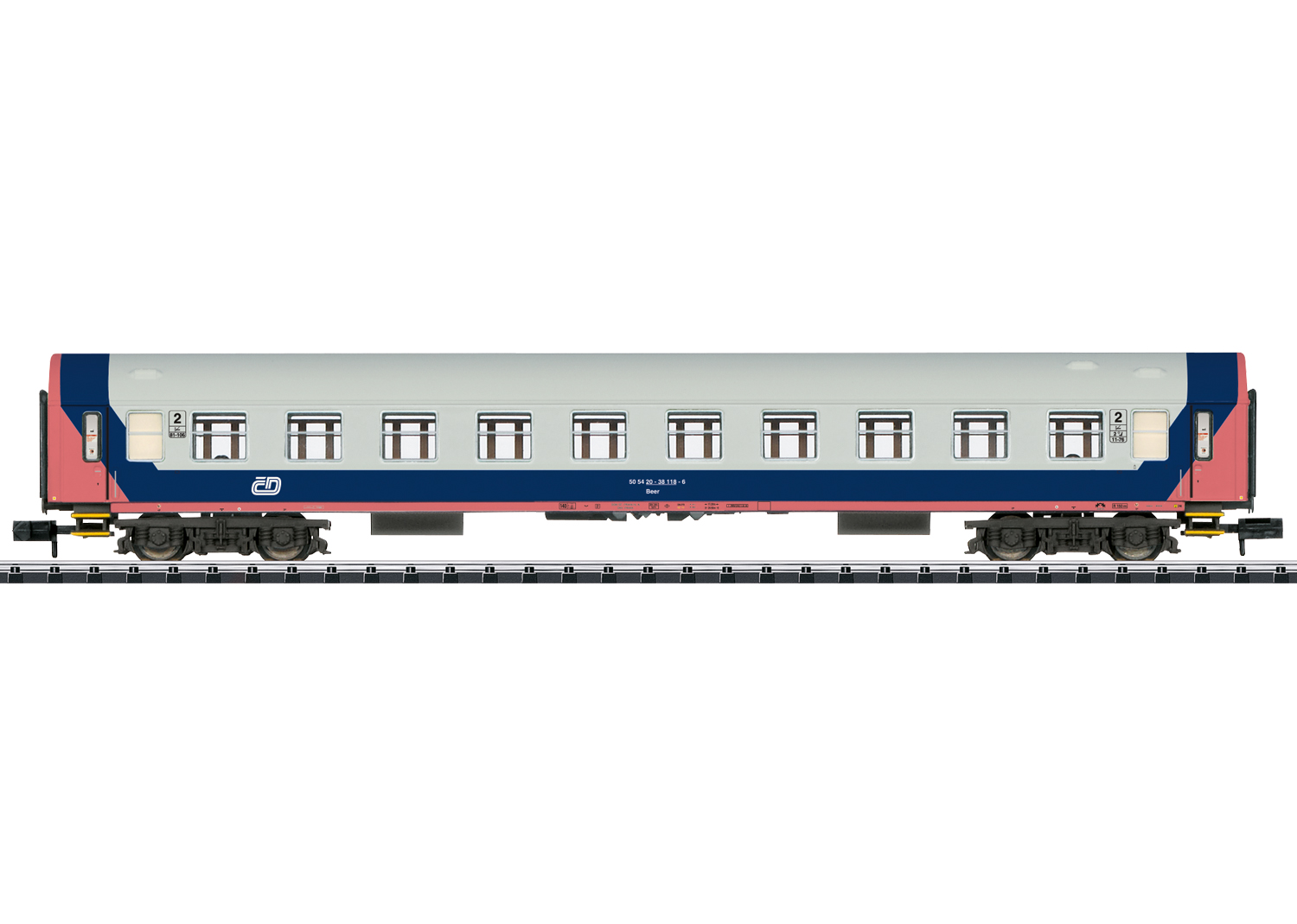 Minitrix 18438 Spur N Schnellzugwagen Y/B             59,99