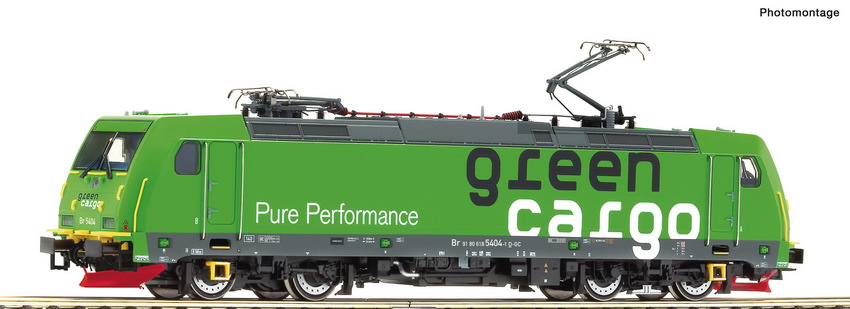 ROCO 73179 Spur H0=E-Lok BR 5404 Green Cargo SJ Sound   #ey