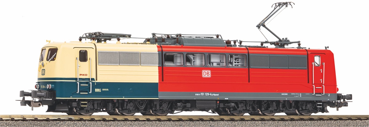 Piko 21684 Spur H0=DC E-Lok BR 151 129-4 DB analog Ep 6