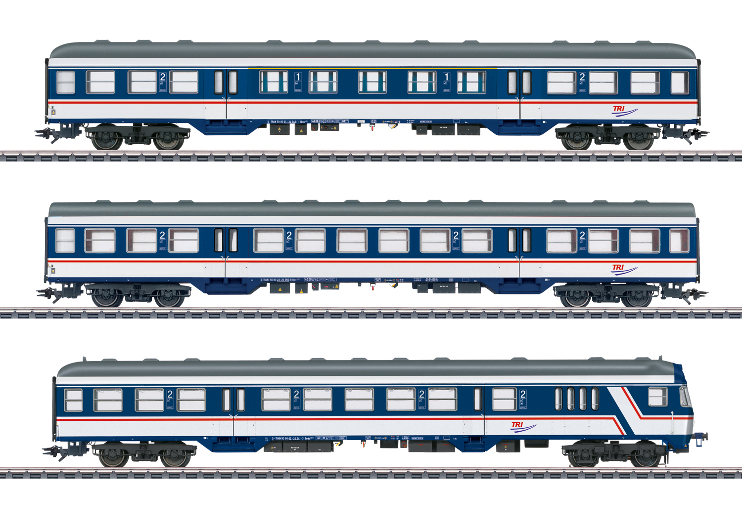 Märklin 43826 Spur H0  Personenwagen-Set TRI  ##      259.00