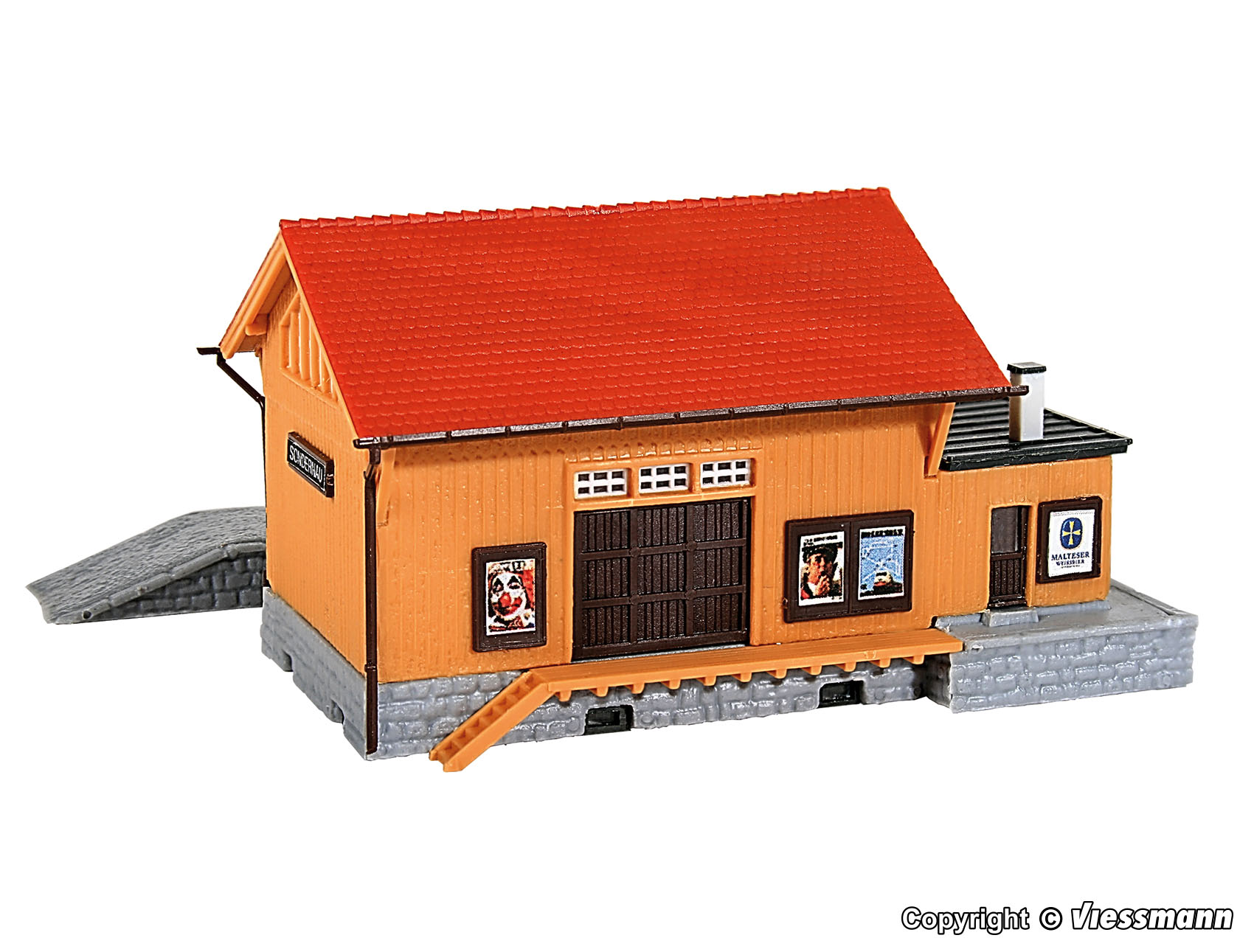 Kibri 37804 Spur N Gueterschuppen Sondernau        31,95