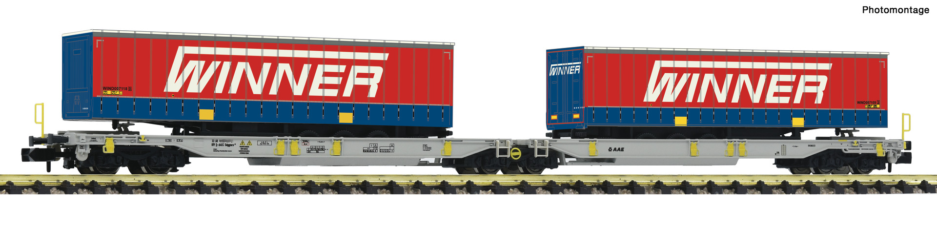 Fleischmann 825032 Spur N T-2000 Doppeltaschen Winner#2 Ep6