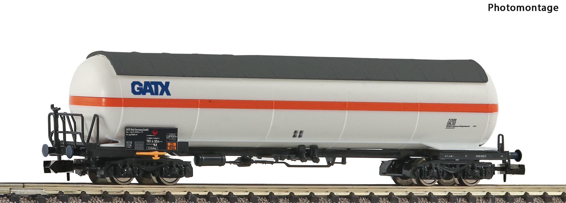 Fleischmann 849113 Spur N Druckgaskesselwagen Zags GATX