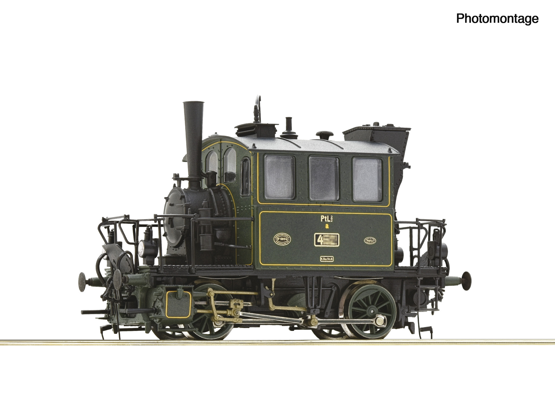 ROCO R7110036 Spur H0 Dampflokomotive PtL 2/2 4516 DCC309,9