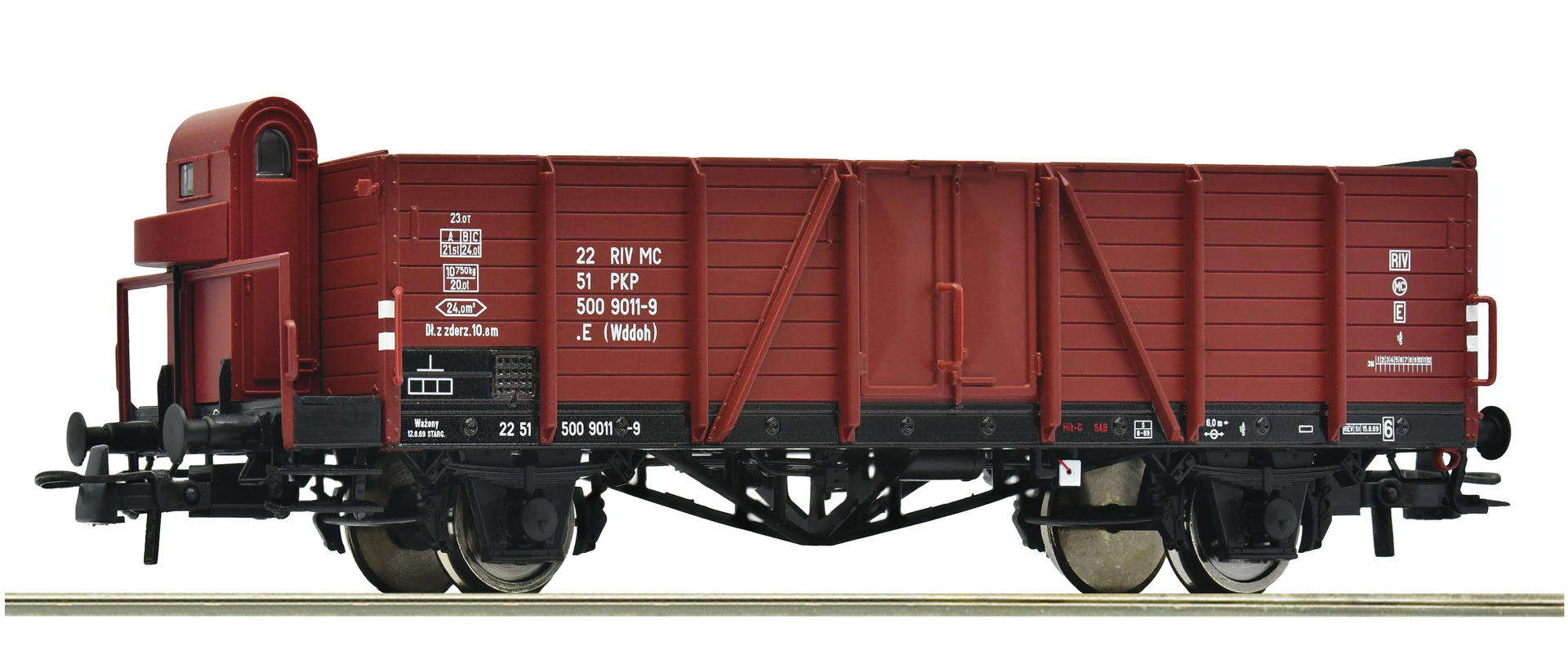 ROCO 6600217 Spur H0 Offener Güterwagen DC            39,9