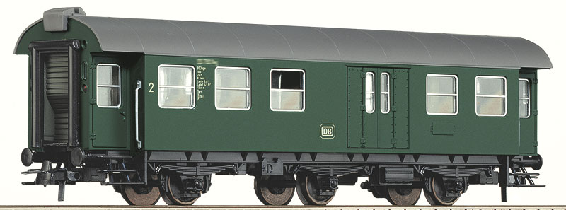 Roco 44254 Spur H0 Umbauwagen 2.Kl/Gepäckabteil 3-a DB