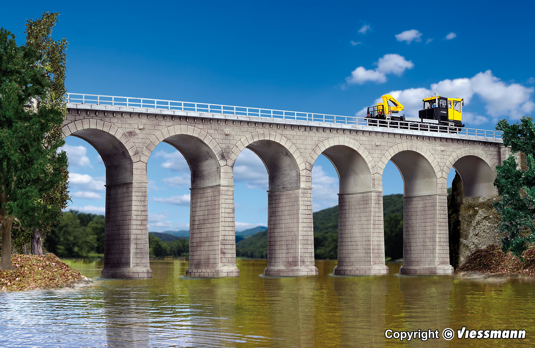 Kibri 39724 Spur H0 Aachtal-Viadukt eingl. m.      66,95