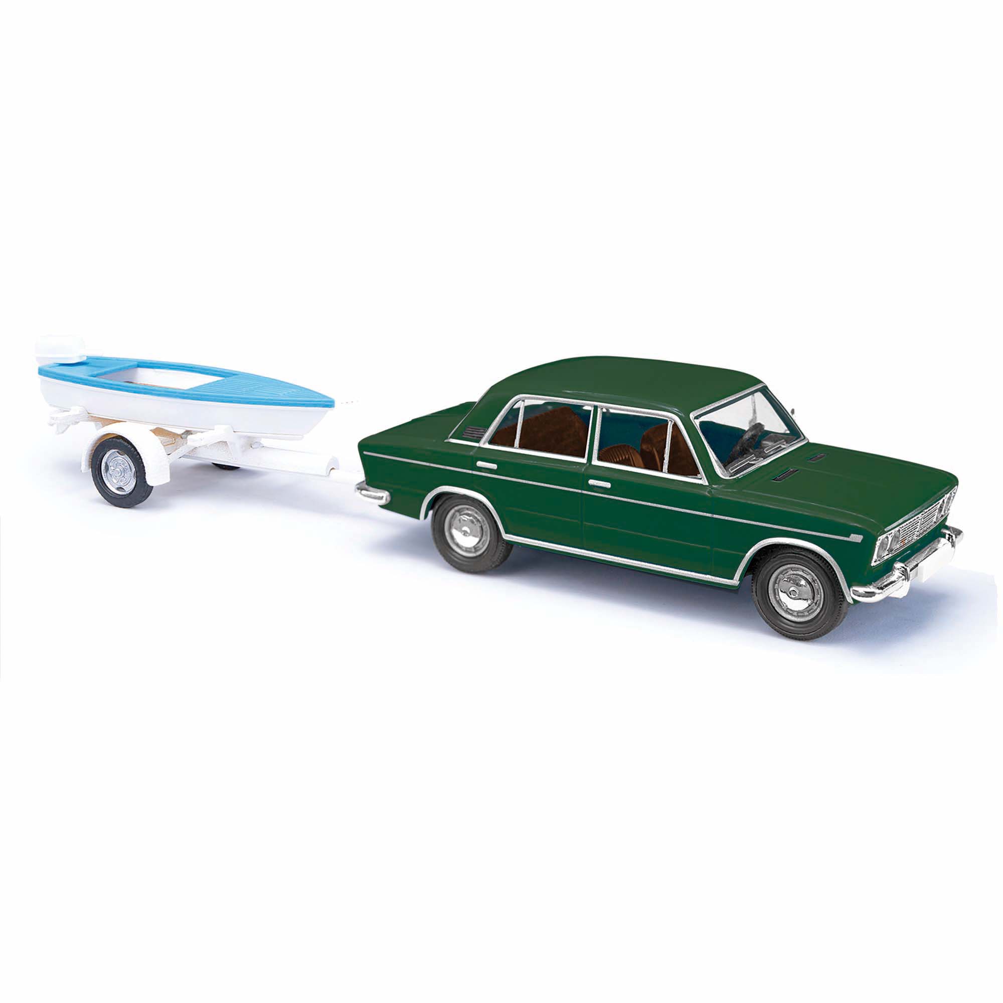 H0     Lada 1500 mit Bootsanhänger              [UVP  29.99]