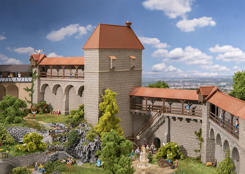 Faller 130691 Spur H0 Altstadtmauer-Set Schildmauer