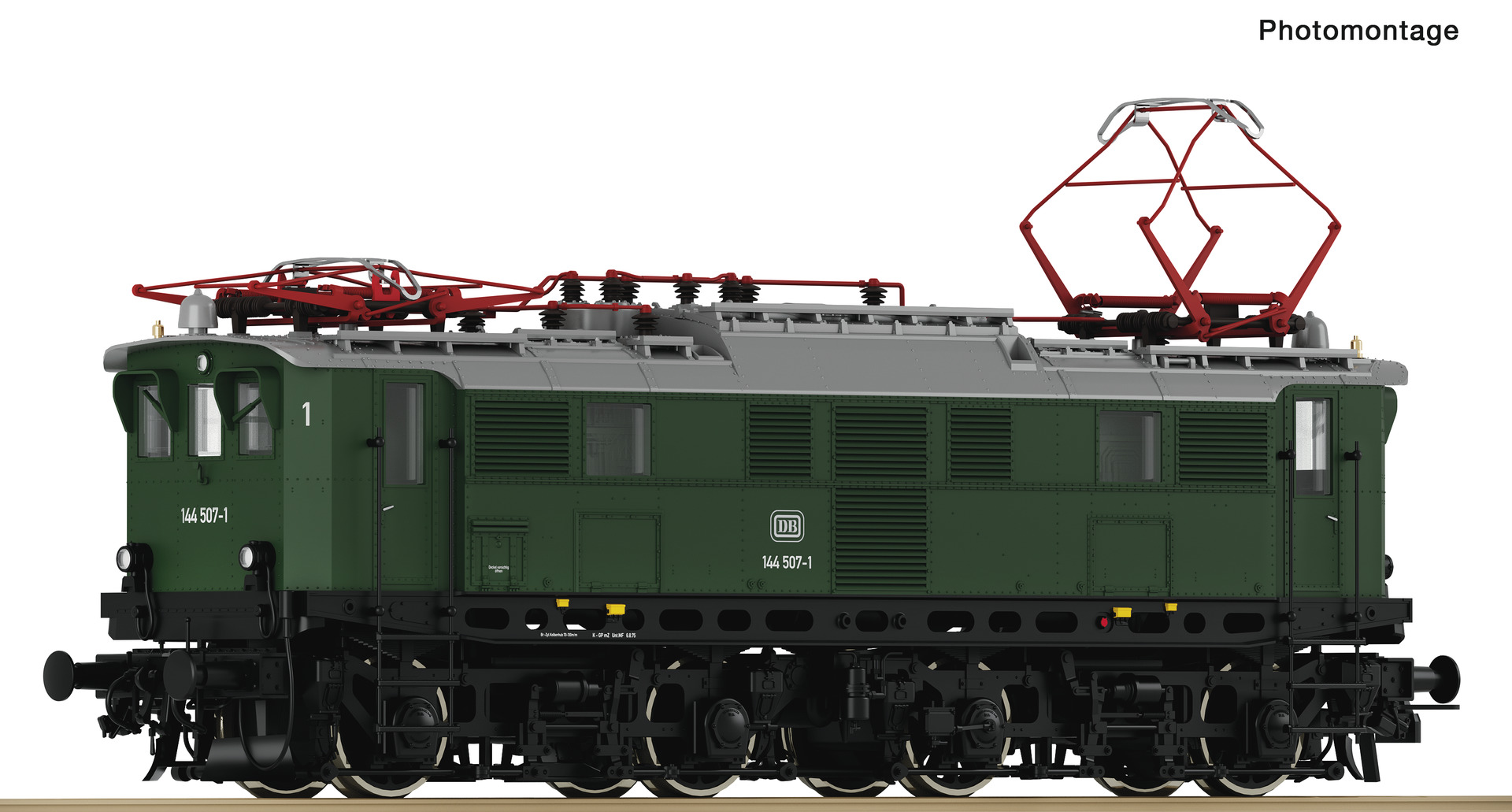 ROCO 7500147 Spur H0 E-Lok BR 144.5 DB DC             289,9